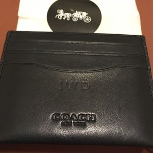 Coach mini wallet/card case . IWD edition w tags